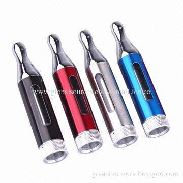 Pyrex Glass Atomizer Aro Tank E-cigarettes, 1.5/3.0mL Volume, 1.8/2.4/3.0 Ohms Coil Replaceable